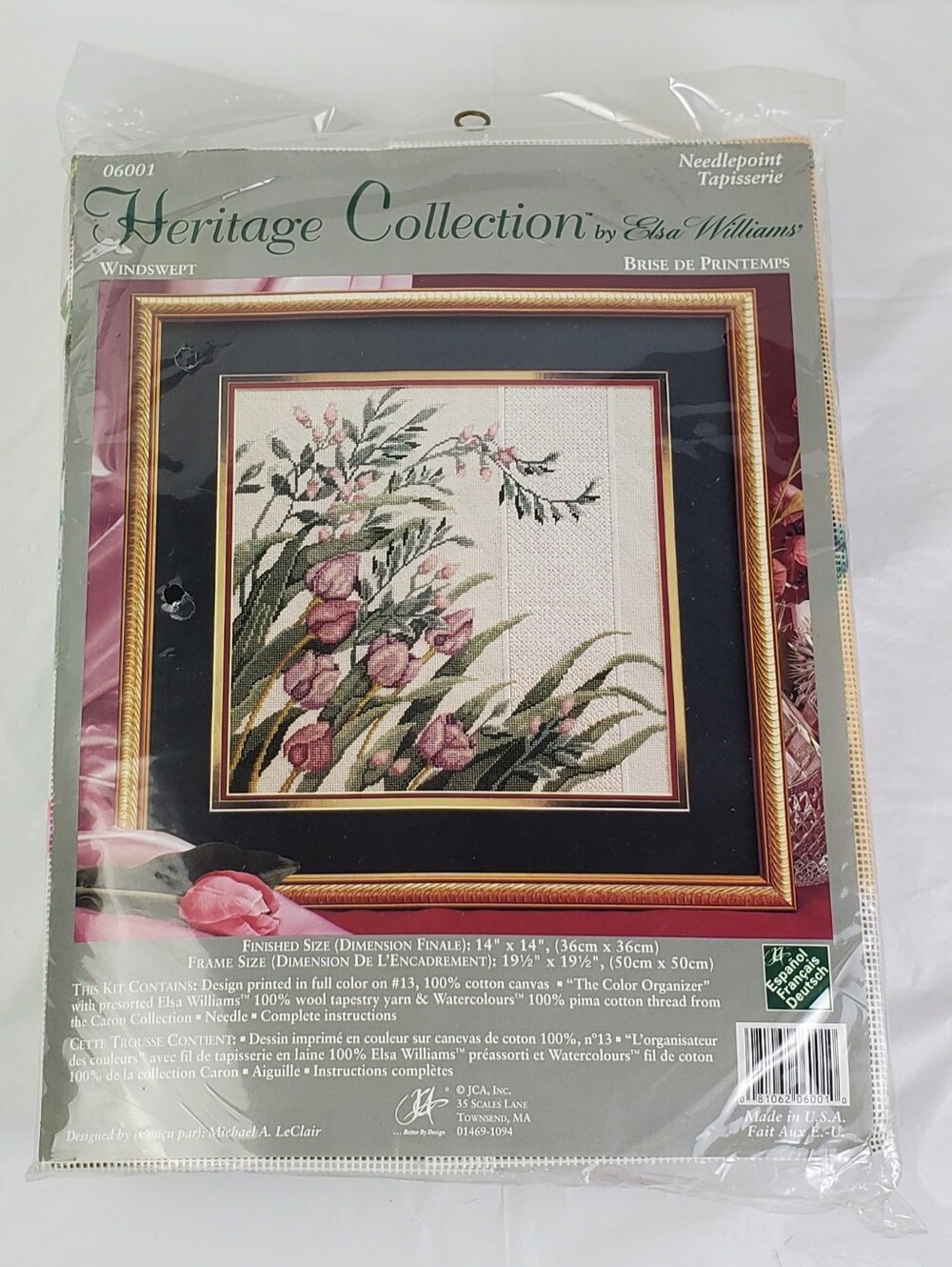 Heritage Collection Windswept Needlepoint Tapestry Kit 06001 by Elsa Williams